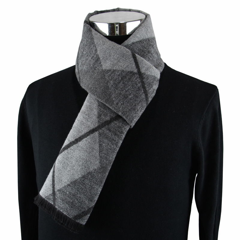 Muffler Men Wool - Najnowsze modne wzory, codzienne szaliki, zimowe