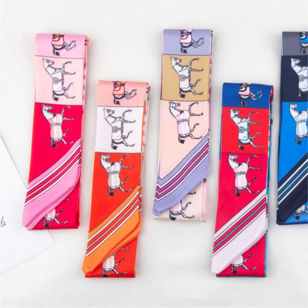 Nowy jedwabny szal z nadrukiem – Face Scarf Mask recenzja i cena