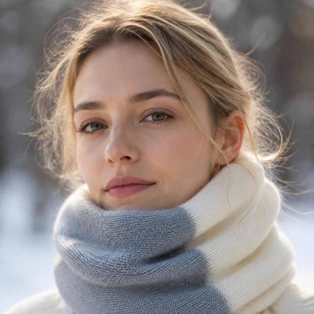 Miękki, wielokolorowy szalik t – Infinity Scarf Knit recenzja i cena
