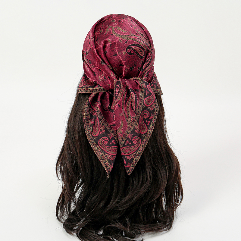 Luksusowy jedwabny szalik 70*7 – Face Scarf Mask recenzja i cena